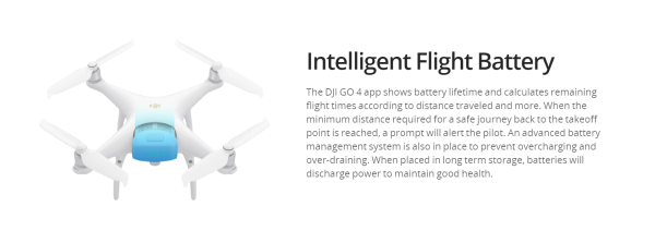 DJI Phantom 4 pro intelligent flight batteries