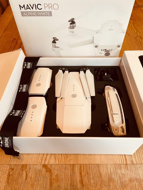 Pre-Owned Mavic Pro Alpine White fly more