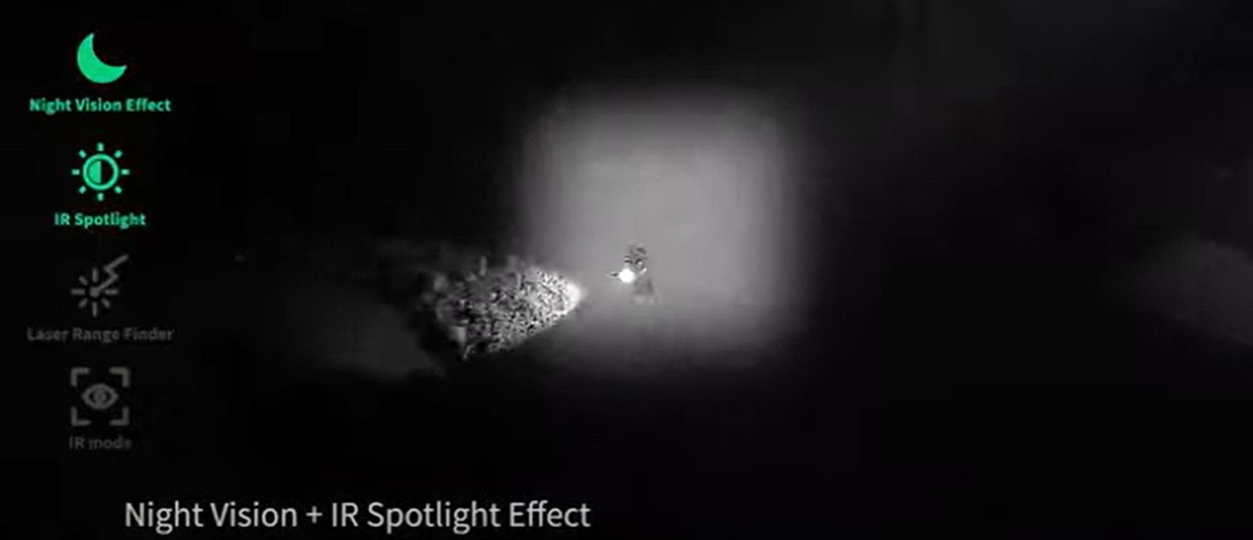 c30n- Night vision + IR Spotlight effect